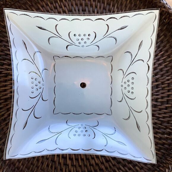 Glass Shade Lamp Sconce Ceiling Fixture Cover Mid Century Design Glass Light - Picture 4 of 6